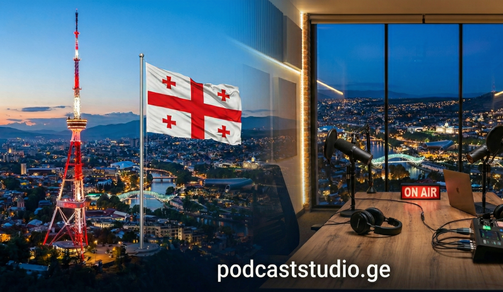 პოდკასტ სტუდია თბილისში